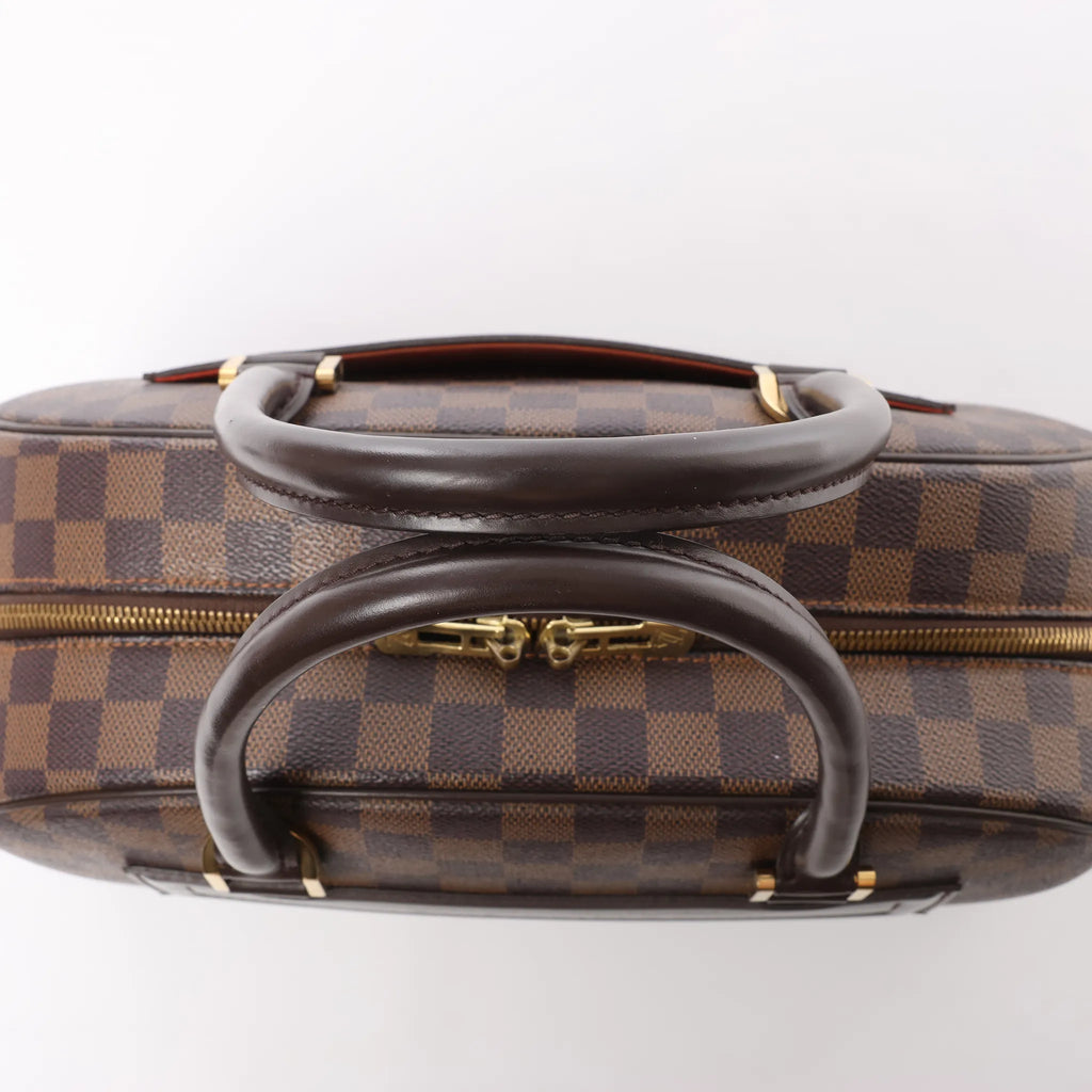 Louis Vuitton Nolita Damier Ebene Handbag in Brown N41455