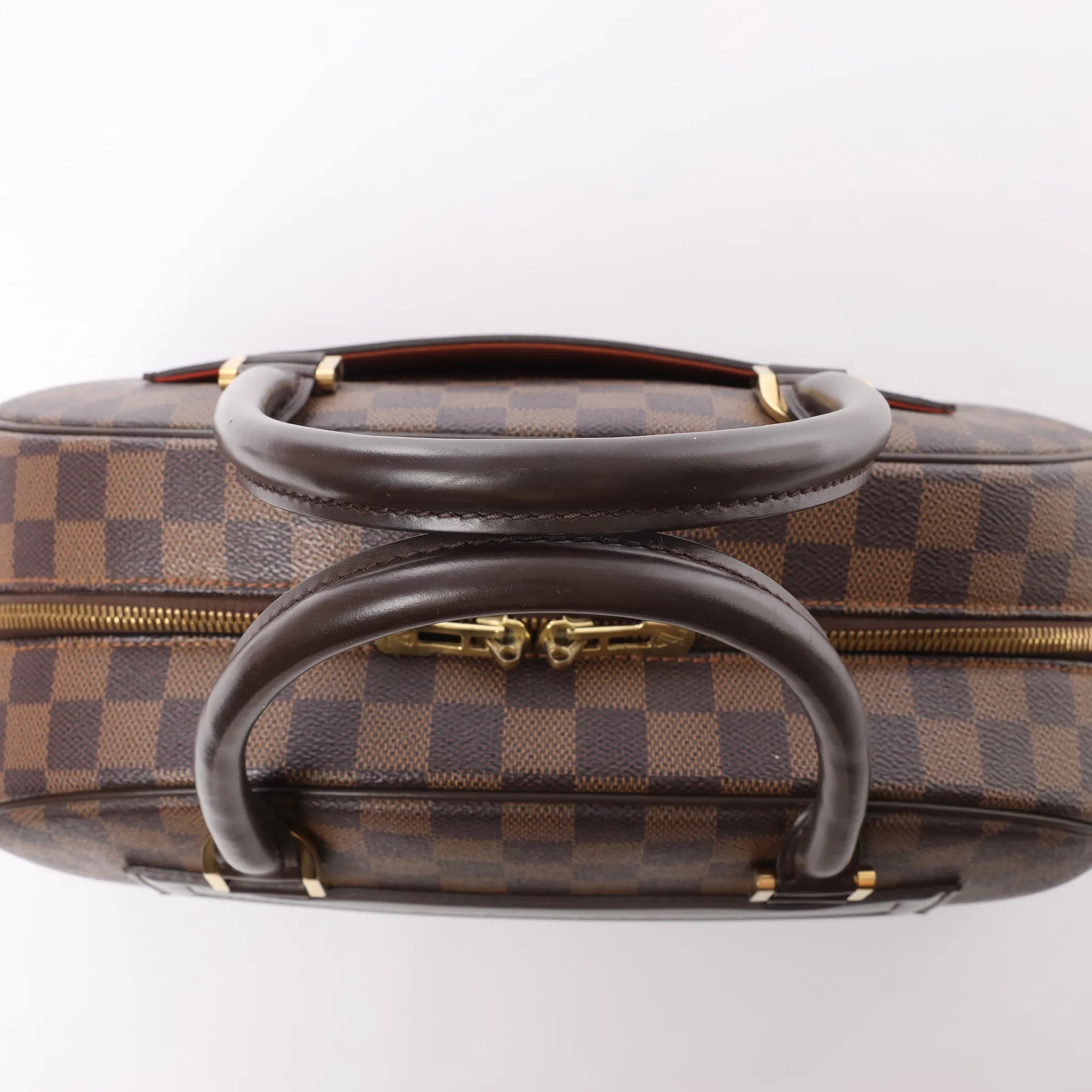 Louis Vuitton Nolita Damier Ebene Handbag in Brown N41455