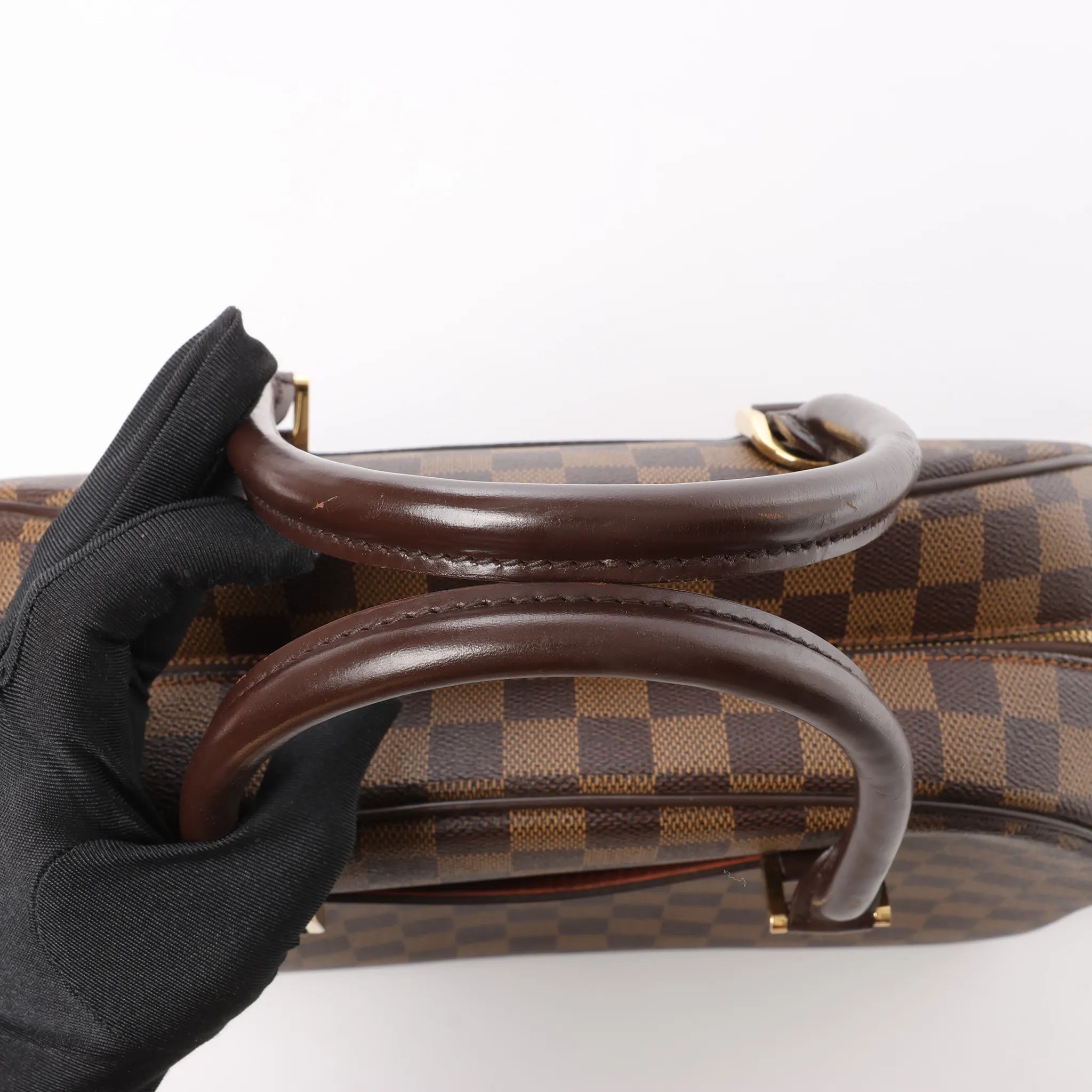 Louis Vuitton Nolita Damier Ebene Handbag in Brown N41455