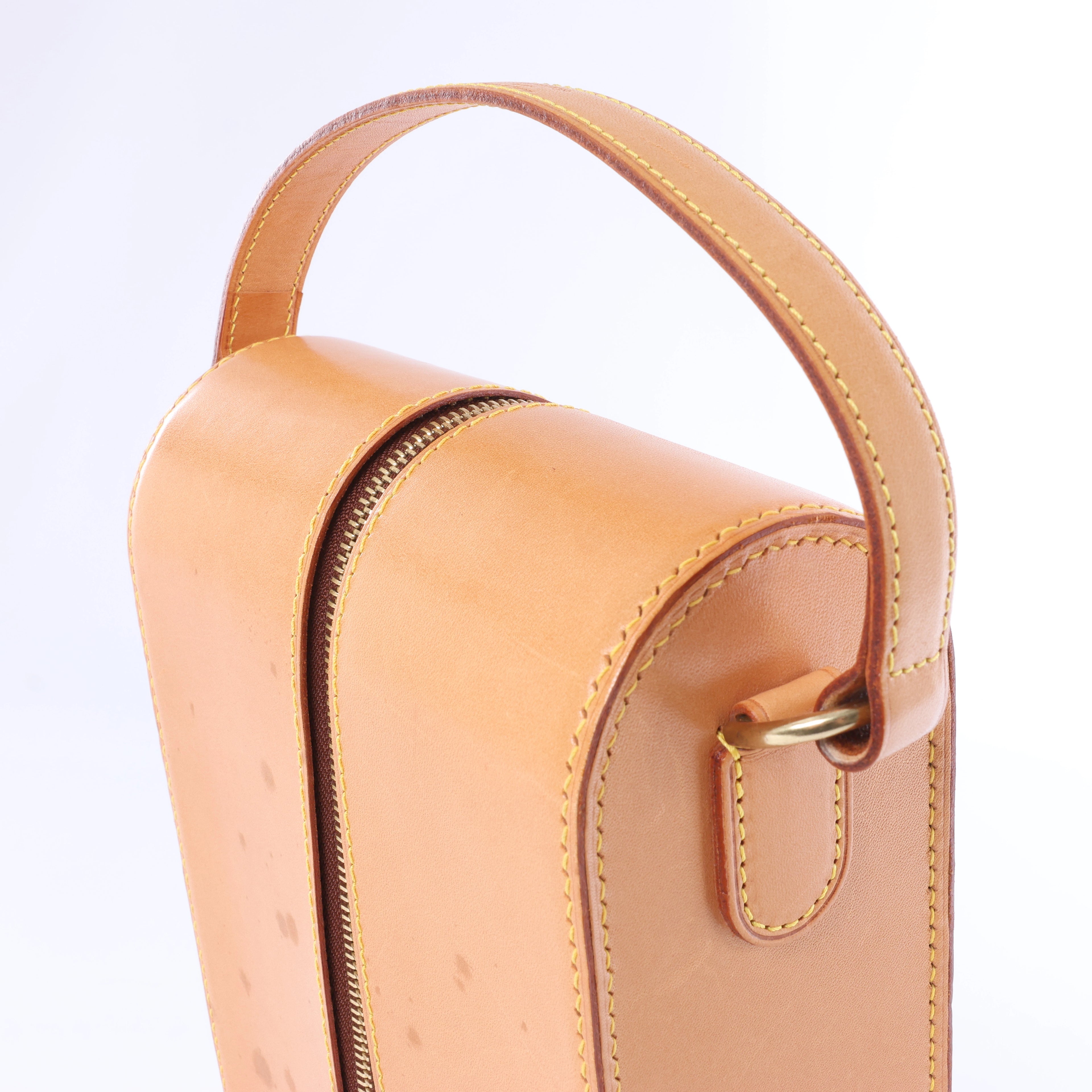 Louis Vuitton Nomad Wine Carrier Clutch in Brown M48110