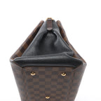 Louis Vuitton Normandy Damier Ebene Handbag in Brown x Black N41487