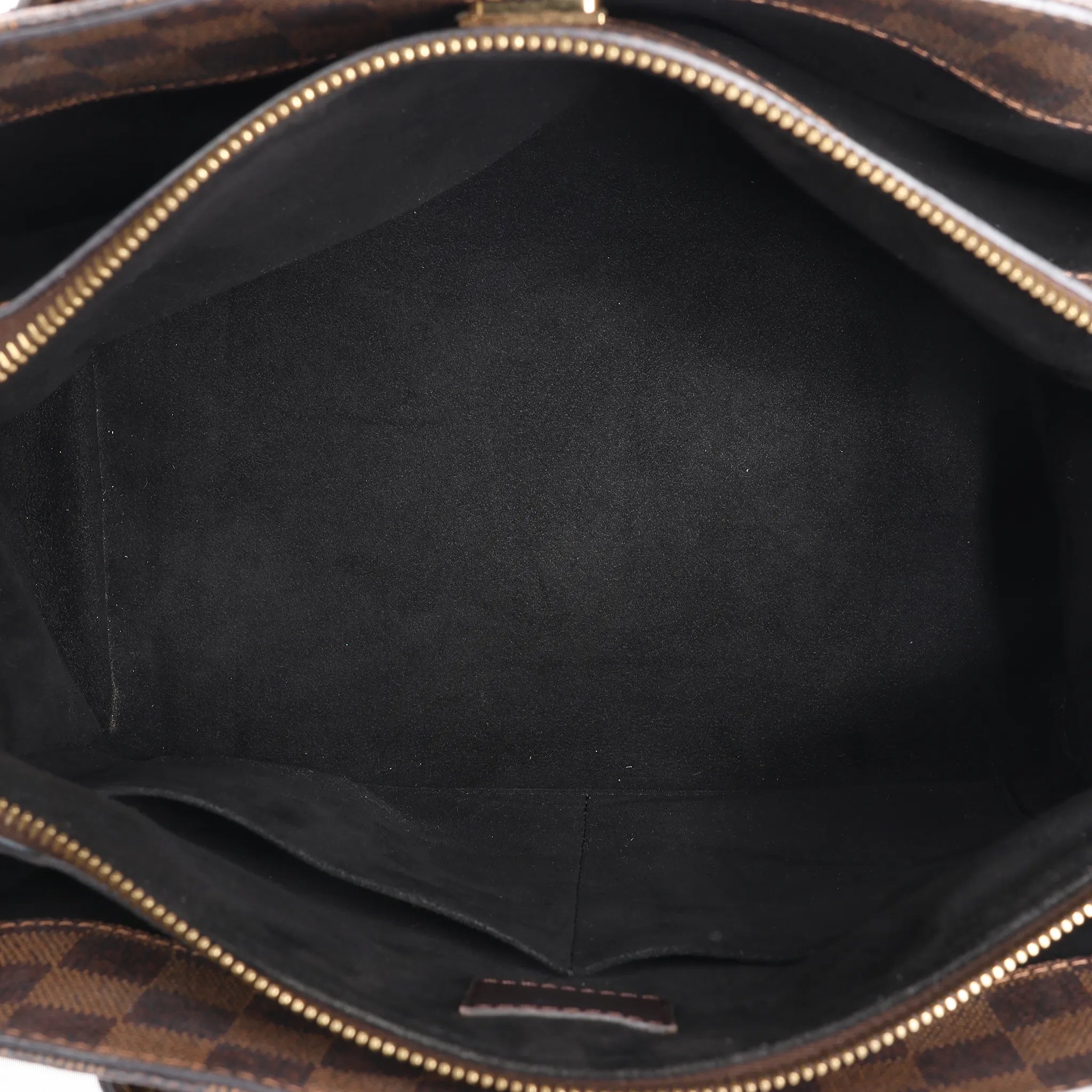 Louis Vuitton Normandy Damier Ebene Handbag in Brown x Black N41487