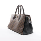Louis Vuitton Normandy Damier Ebene Handbag in Brown x Black N41487