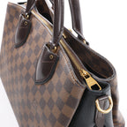 Louis Vuitton Normandy Damier Ebene Handbag in Brown x Black N41487