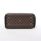 Louis Vuitton Normandy Damier Ebene Handbag in Brown x Black N41487