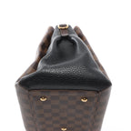Louis Vuitton Normandy Damier Ebene Handbag in Brown x Black N41487