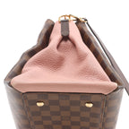 Louis Vuitton Normandy Damier Ebene 2Way Handbag in Brown x Pink N41488