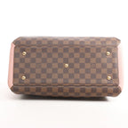 Louis Vuitton Normandy Damier Ebene 2Way Handbag in Brown x Pink N41488