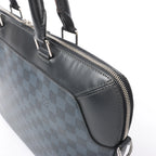 Louis Vuitton Oliver Damier Cobalt Handbag in Black x Navy Blue N51199