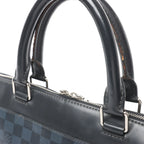 Louis Vuitton Oliver Damier Cobalt Handbag in Black x Navy Blue N51199