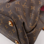 Louis Vuitton Monogram Olympe Shoulder Bag in Purple x Brown M41057