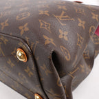 Louis Vuitton Monogram Olympe Shoulder Bag in Purple x Brown M41057