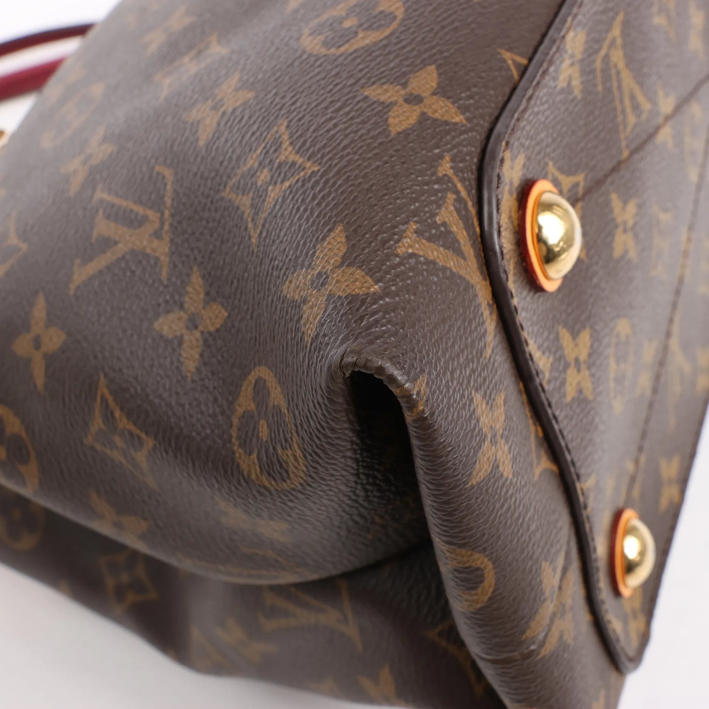 Louis Vuitton Monogram Olympe Shoulder Bag in Purple x Brown M41057