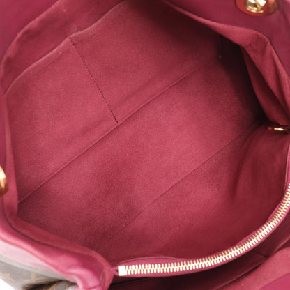 Louis Vuitton Monogram Olympe Shoulder Bag in Purple x Brown M41057
