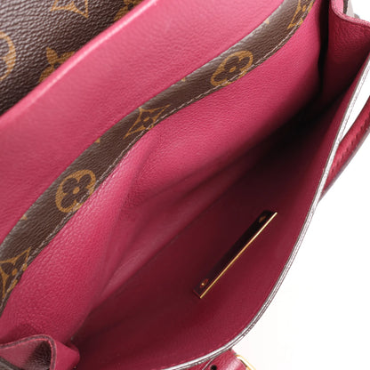 Louis Vuitton Monogram Olympe Shoulder Bag in Purple x Brown M41057