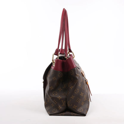 Louis Vuitton Monogram Olympe Shoulder Bag in Purple x Brown M41057