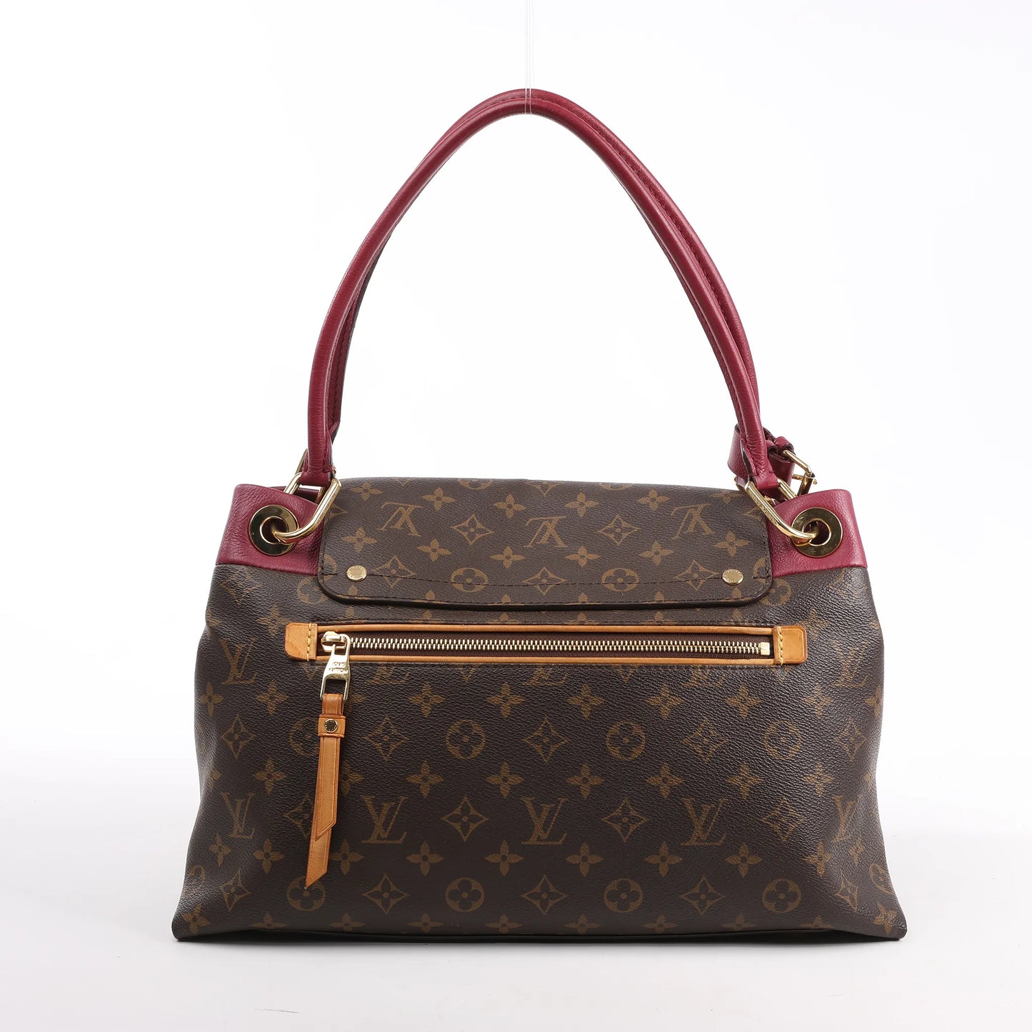 Louis Vuitton Monogram Olympe Shoulder Bag in Purple x Brown M41057