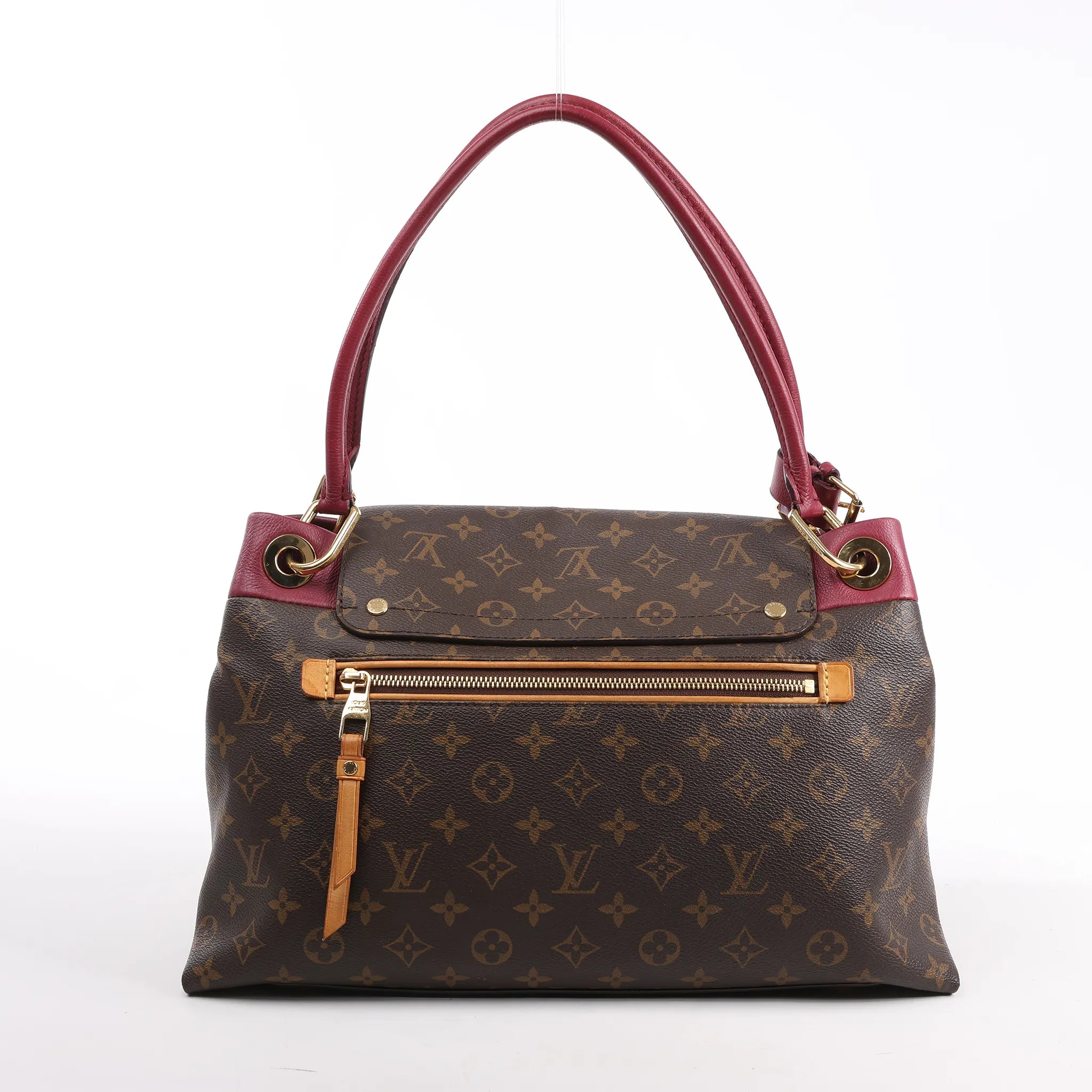 Louis Vuitton Monogram Olympe Shoulder Bag in Purple x Brown M41057