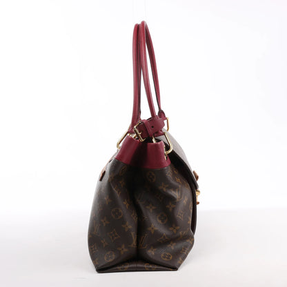 Louis Vuitton Monogram Olympe Shoulder Bag in Purple x Brown M41057
