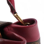 Louis Vuitton Monogram Olympe Shoulder Bag in Purple x Brown M41057