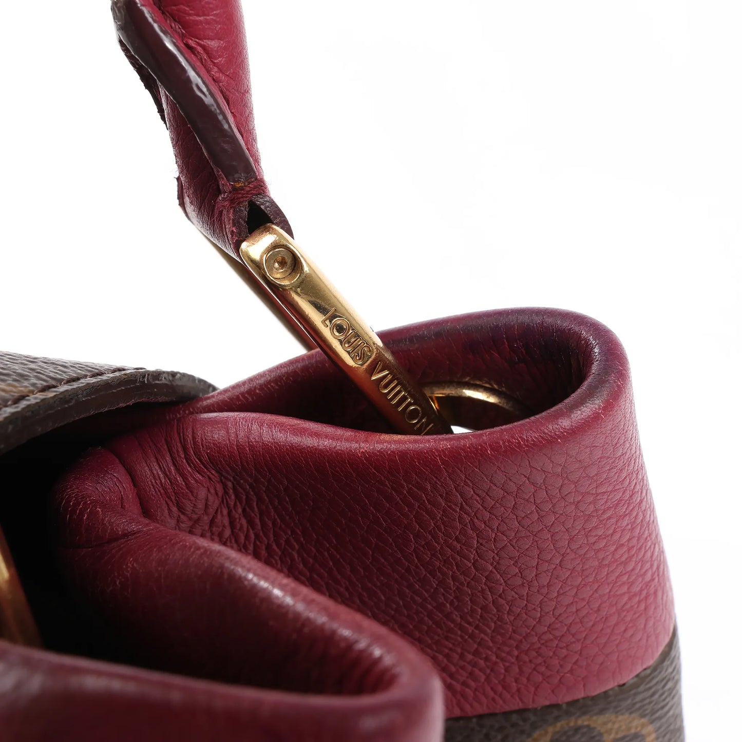 Louis Vuitton Monogram Olympe Shoulder Bag in Purple x Brown M41057