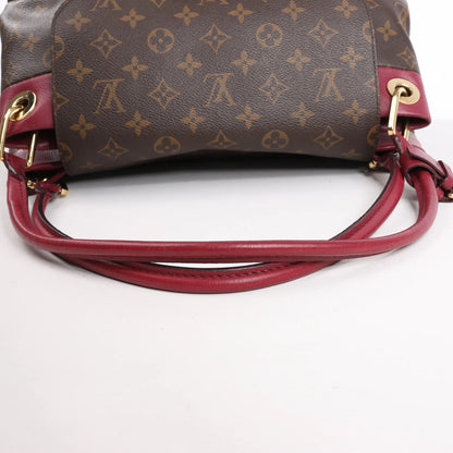 Louis Vuitton Monogram Olympe Shoulder Bag in Purple x Brown M41057