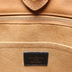 Louis Vuitton On My Side MM Monogram Leather 2Way Handbag in Brown x Black M53823