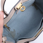 Louis Vuitton On My Side PM Monogram x Leather in Beige×Brown M57729