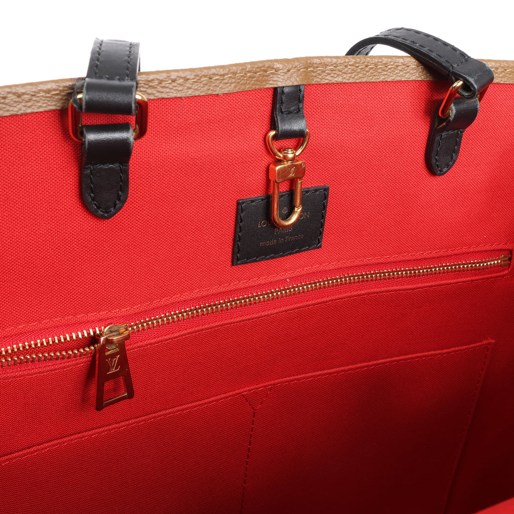 Louis Vuitton Giant Monogram Reverse On the Go MM en marrón M45321