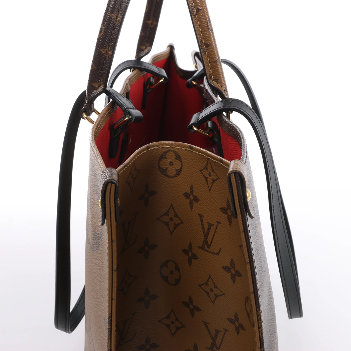 Louis Vuitton Giant Monogram Reverse On the Go MM en marrón M45321