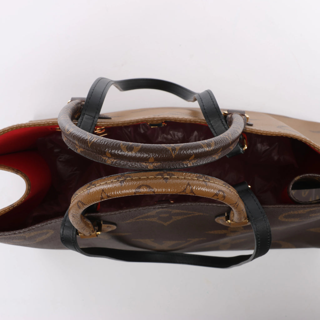 Louis Vuitton Giant Monogram Reverse On the Go MM en marrón M45321