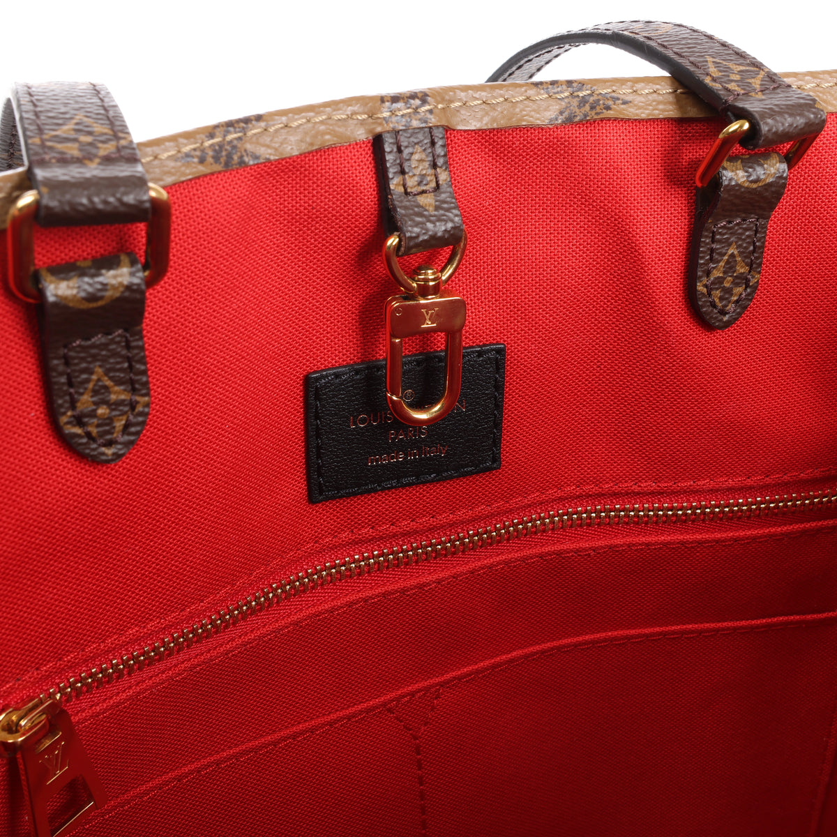 Louis Vuitton Giant Monogram Reverse On the Go MM en marrón M45321