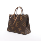 Louis Vuitton Giant Monogram Reverse On the Go MM en marrón M45321