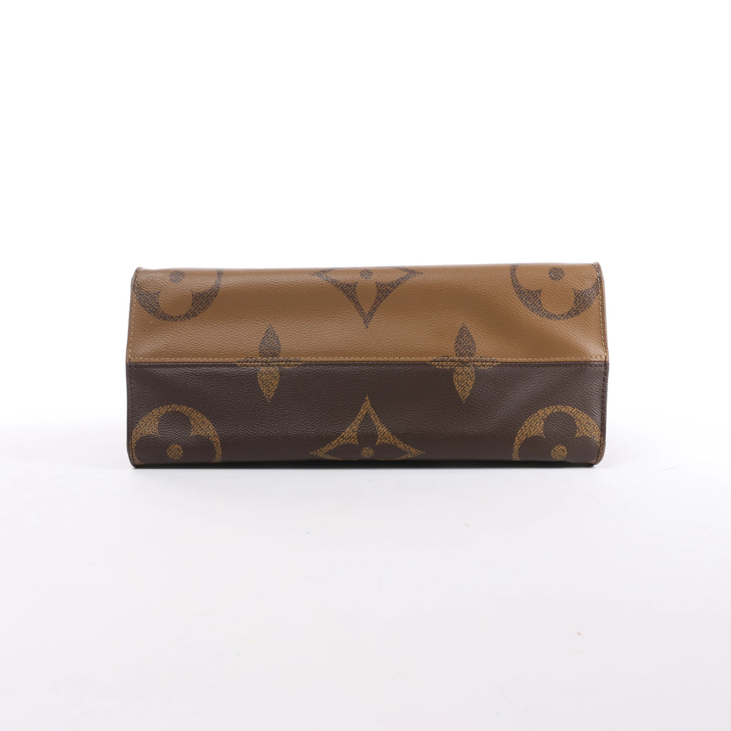 Louis Vuitton Giant Monogram Reverse On the Go MM en marrón M45321
