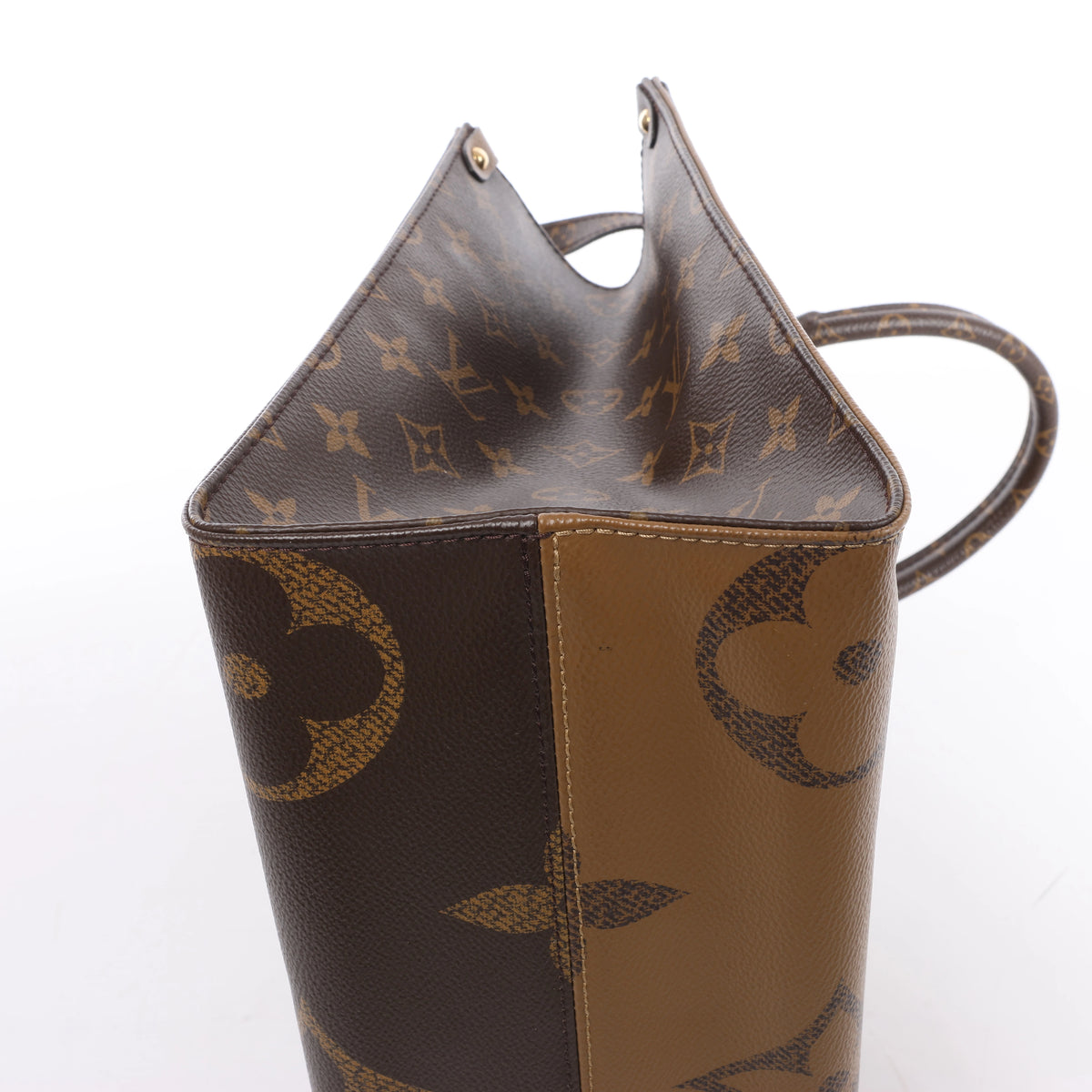 Louis Vuitton Giant Monogram Reverse On the Go MM en marrón M45321
