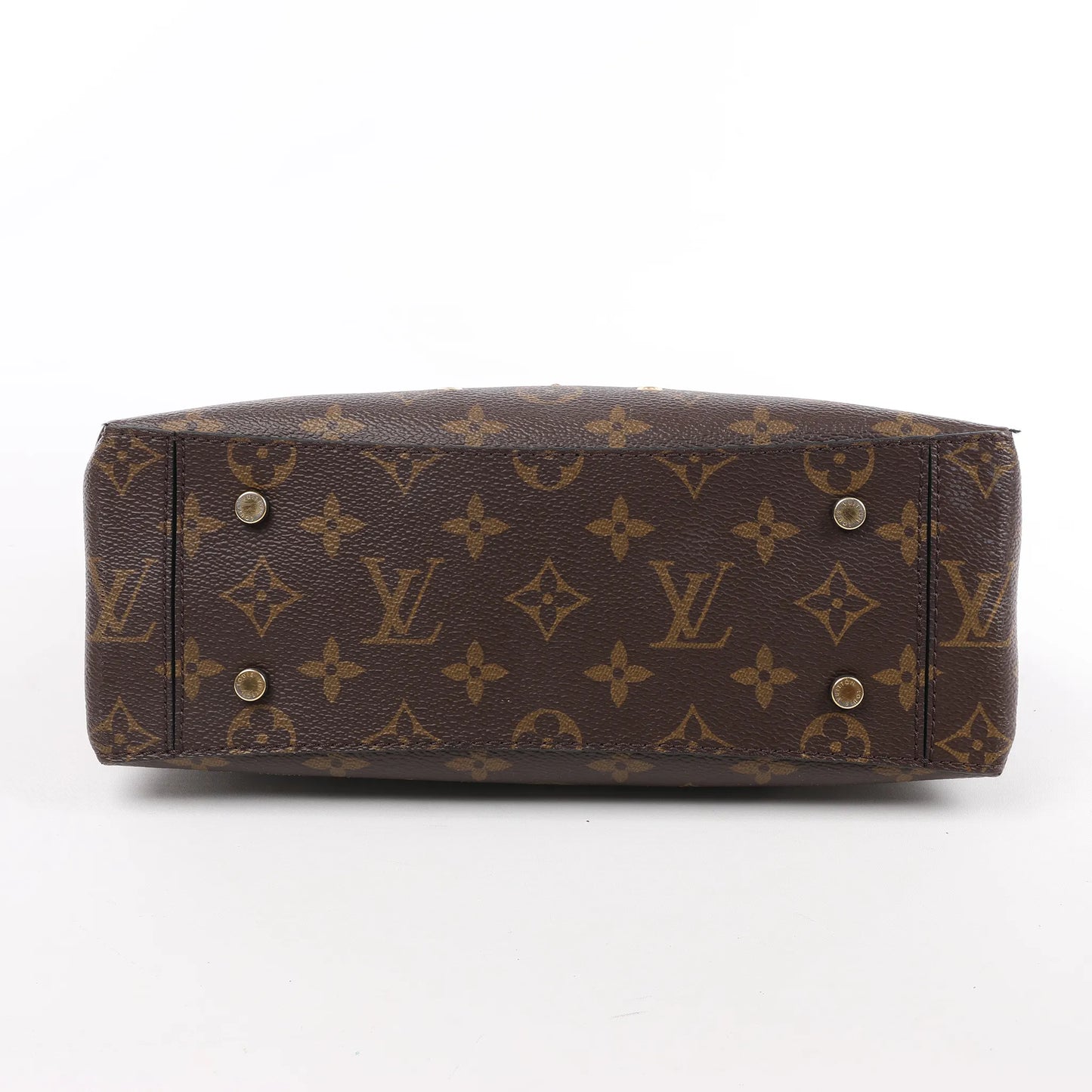 Sac à main Louis Vuitton en toile Monogram, une poignée, rabat, MM, 2 voies, M43125