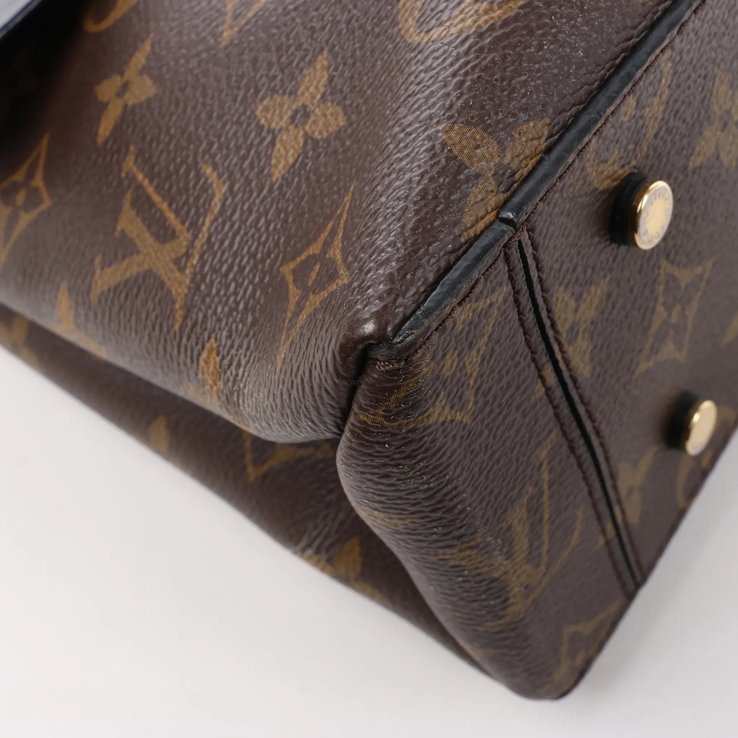 Sac à main Louis Vuitton en toile Monogram, une poignée, rabat, MM, 2 voies, M43125
