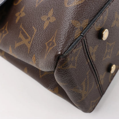 Sac à main Louis Vuitton en toile Monogram, une poignée, rabat, MM, 2 voies, M43125