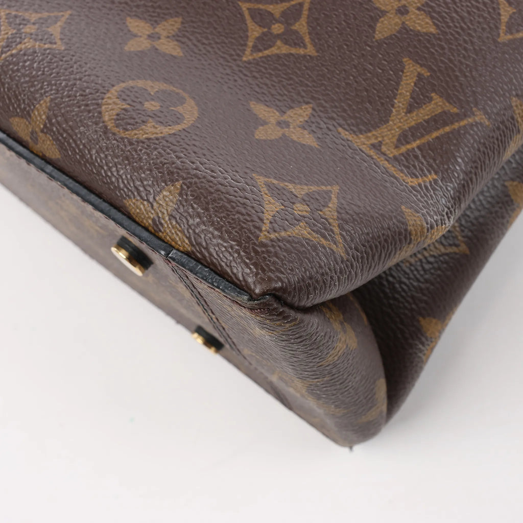 Louis Vuitton Monogram Canvas One Handle Flap Bag MM 2Way Handbag M43125