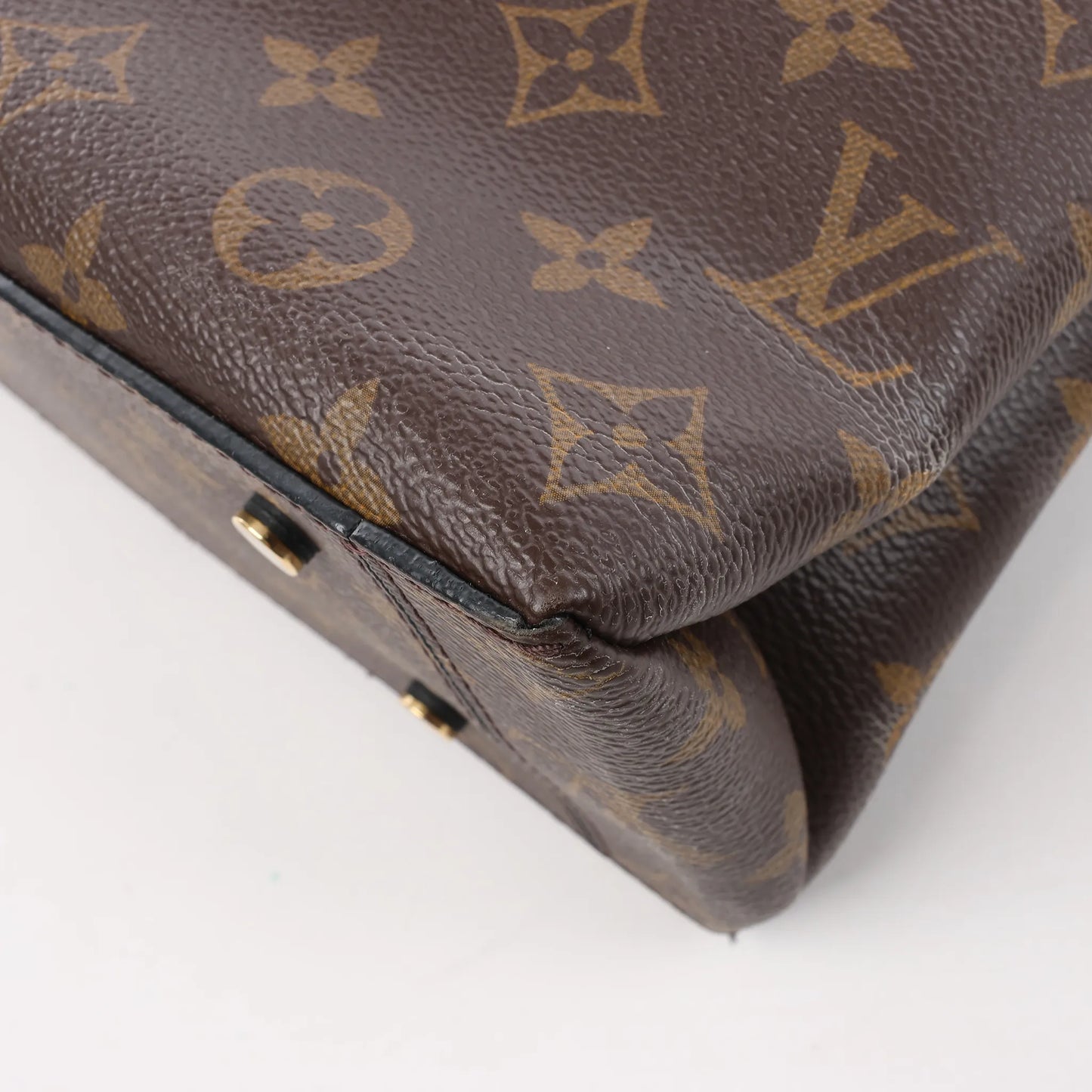 Sac à main Louis Vuitton en toile Monogram, une poignée, rabat, MM, 2 voies, M43125