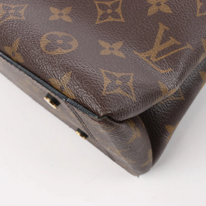 Sac à main Louis Vuitton en toile Monogram, une poignée, rabat, MM, 2 voies, M43125