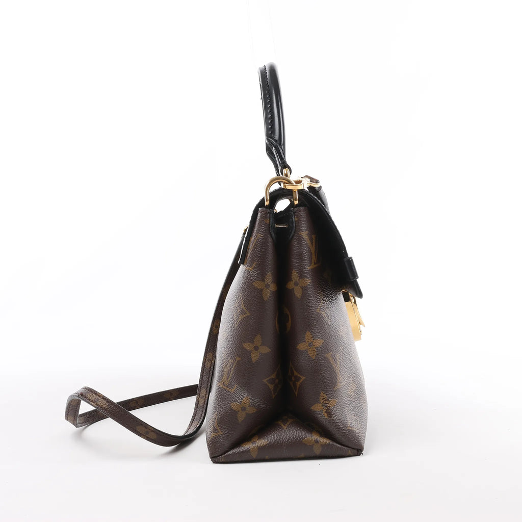 Louis Vuitton Monogram Canvas One Handle Flap Bag MM 2Way Handbag M43125