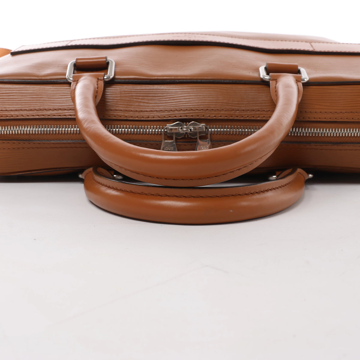 Louis Vuitton Porte Documents Business Epi Leather 2Way Handbag in Brown M54044
