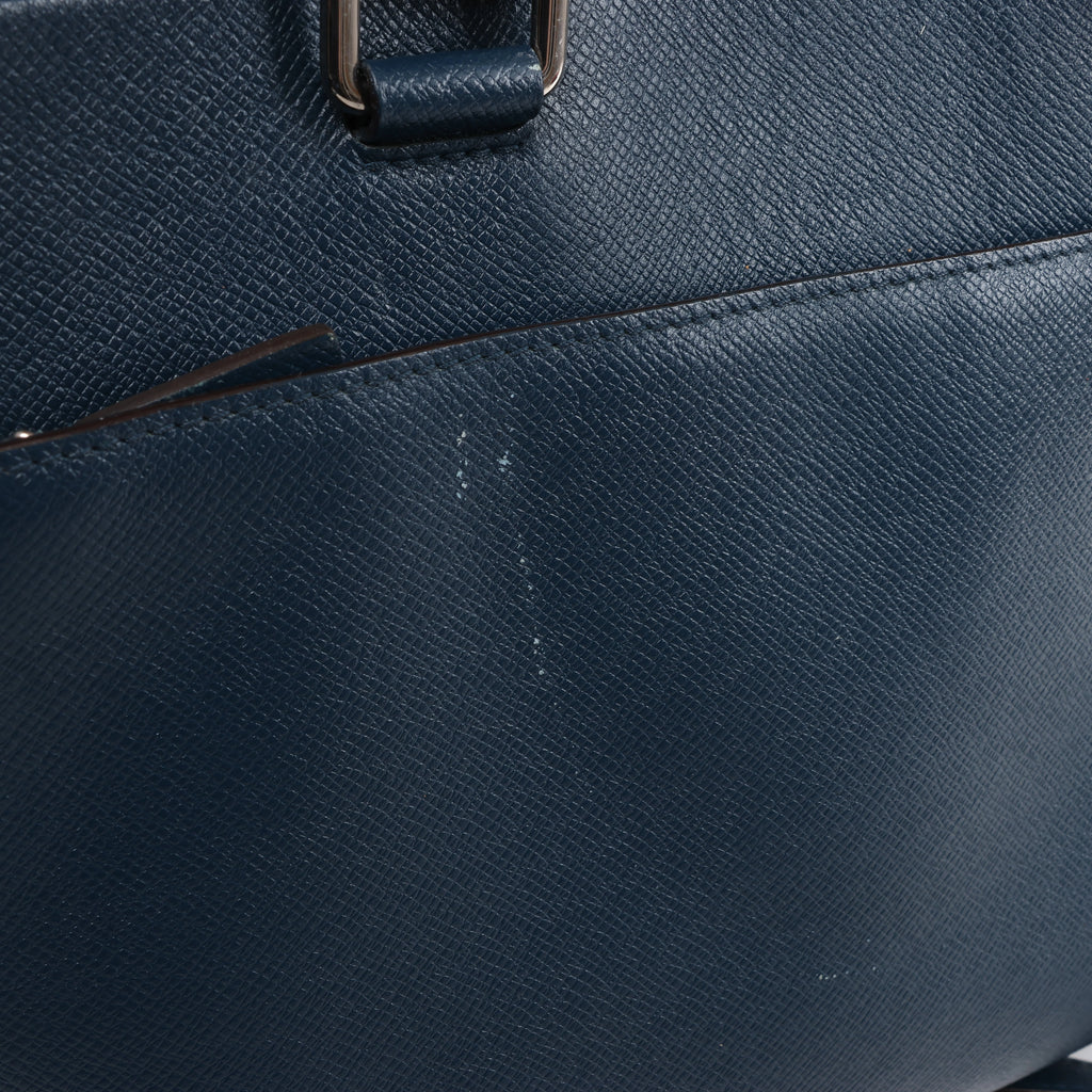 Bolso Louis Vuitton Porte Documents Voyage Monogram de lona marrón M53361