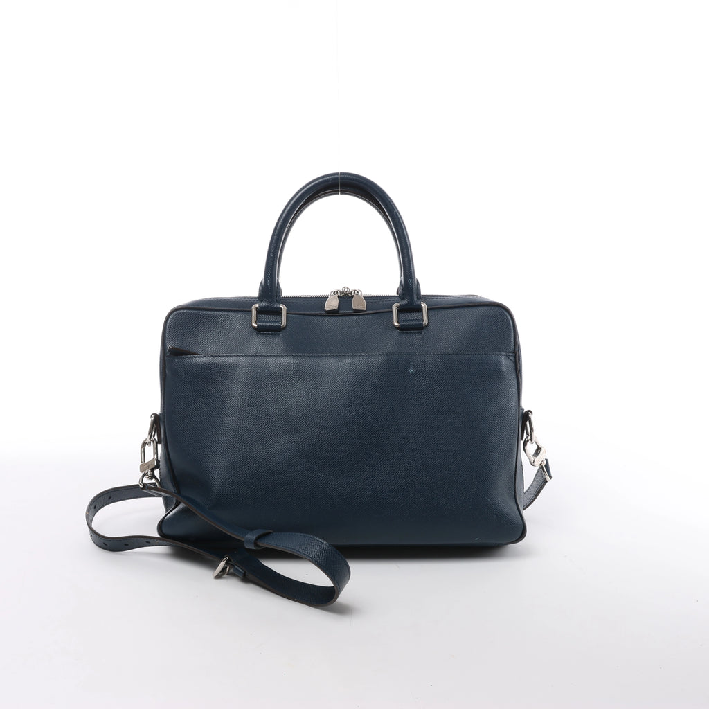 Bolso Louis Vuitton Porte Documents Voyage Monogram de lona marrón M53361