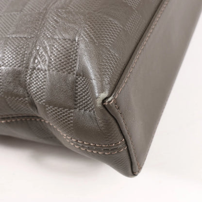 Louis Vuitton Damier Infini Porte-Documents Jour Sac à main en kaki