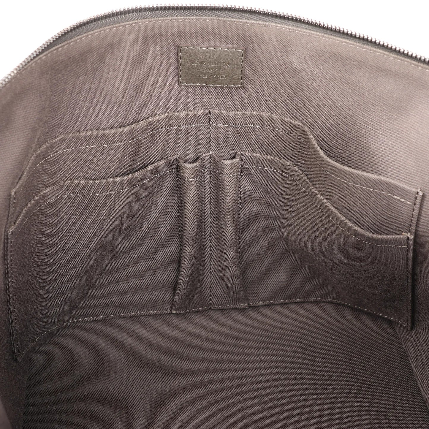 Louis Vuitton Damier Infini Porte-Documents Jour Sac à main en kaki