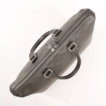 Louis Vuitton Damier Infini Porte-Documents Jour Sac à main en kaki