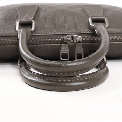 Louis Vuitton Damier Infini Porte-Documents Jour Sac à main en kaki