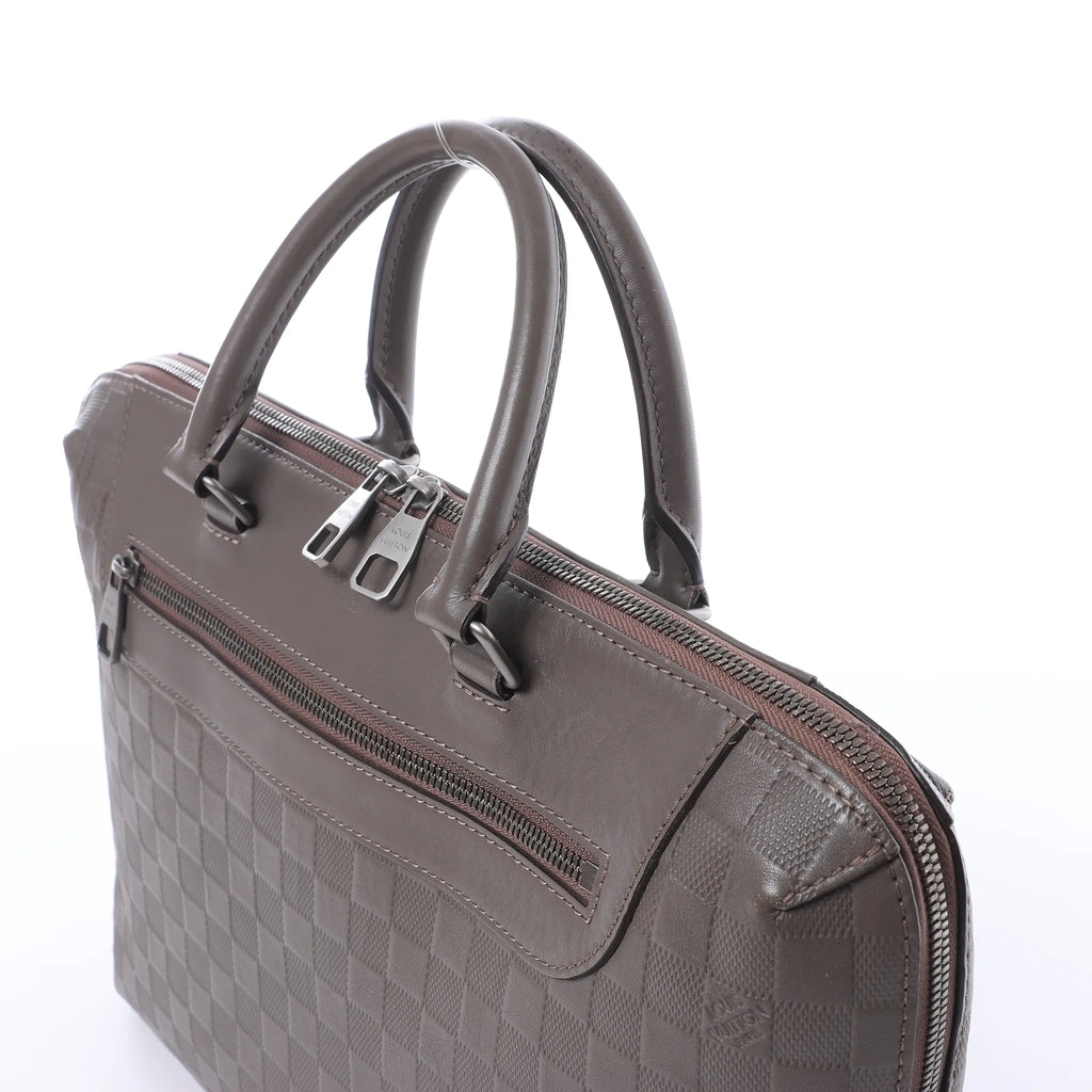 Louis Vuitton Porte-Documents Jour Damier Infini Handbag in Brown N48264